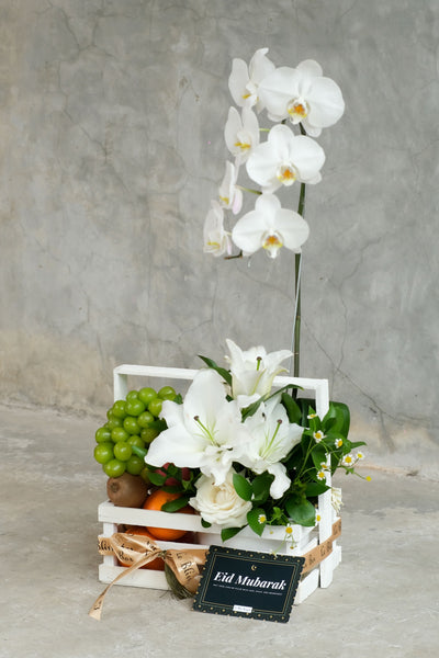 Orchid fruit hamper by le bliss bouquet delivery jakarta area