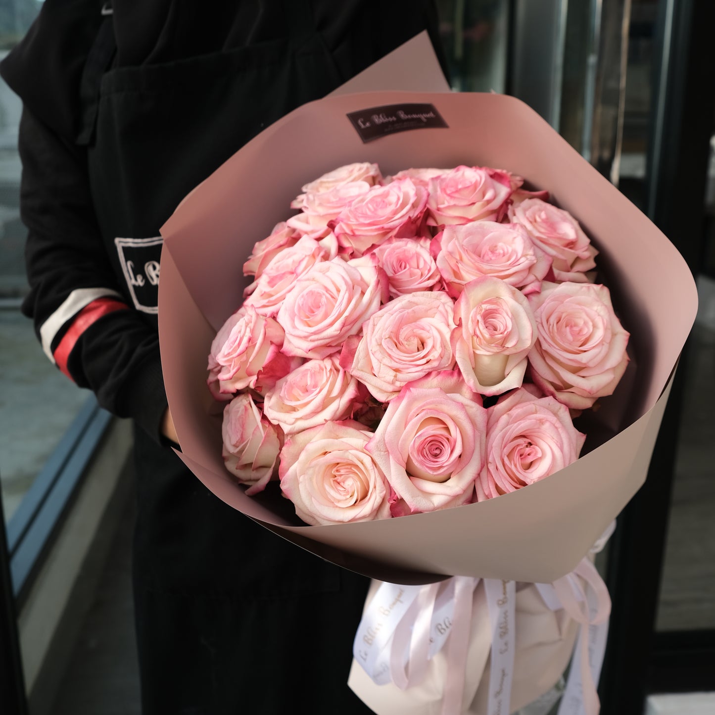 Paloma rose bouquet jakarta florist by le bliss