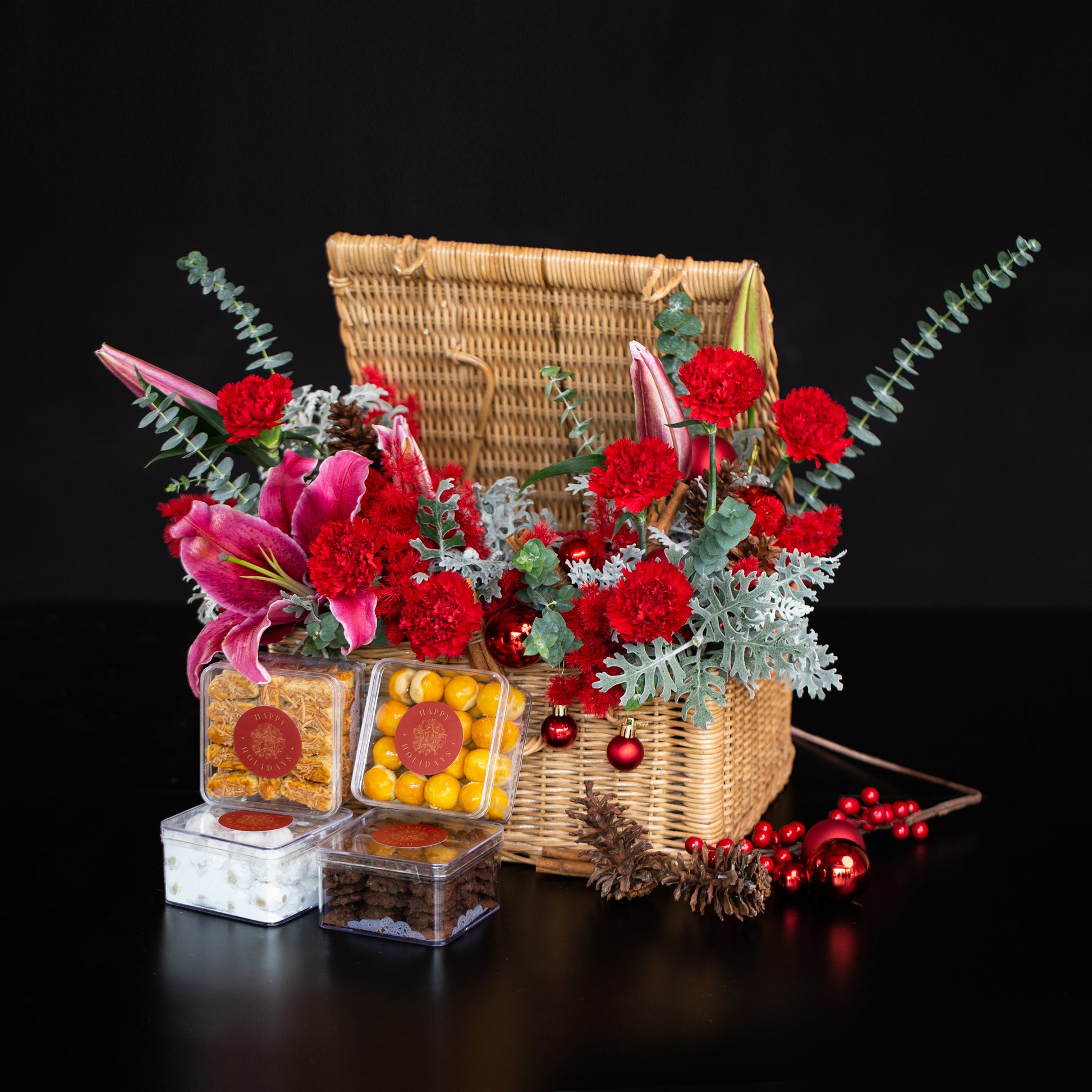 Parcel Natal jakarta, tangerang, Bintaro, Cirebon. Made with love by le bliss bouquet