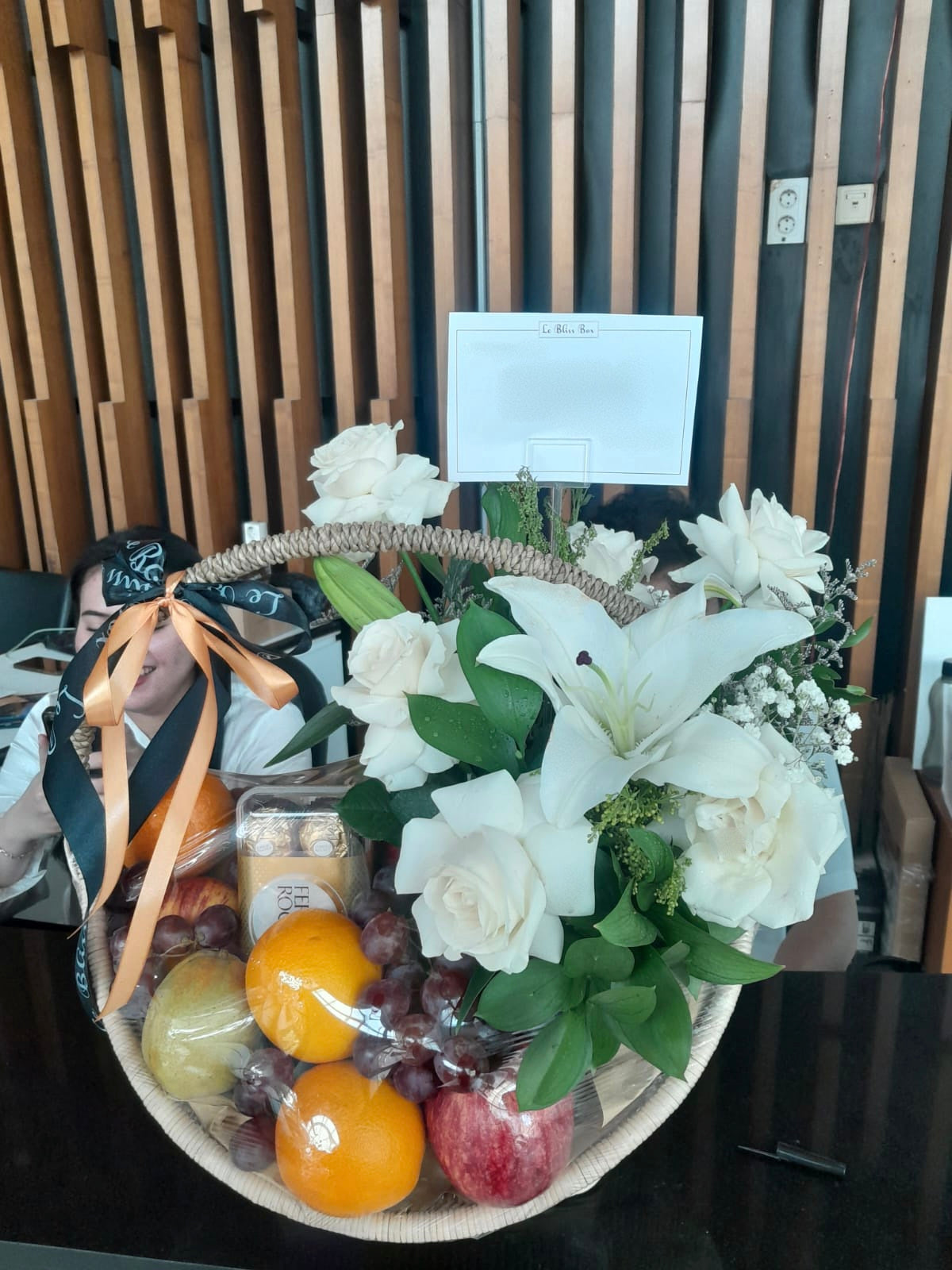 Ferrero Fruit Flower Basket
