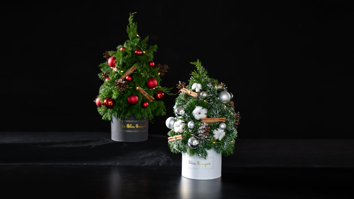 Fresh Christmas Tree Petite Bloombox