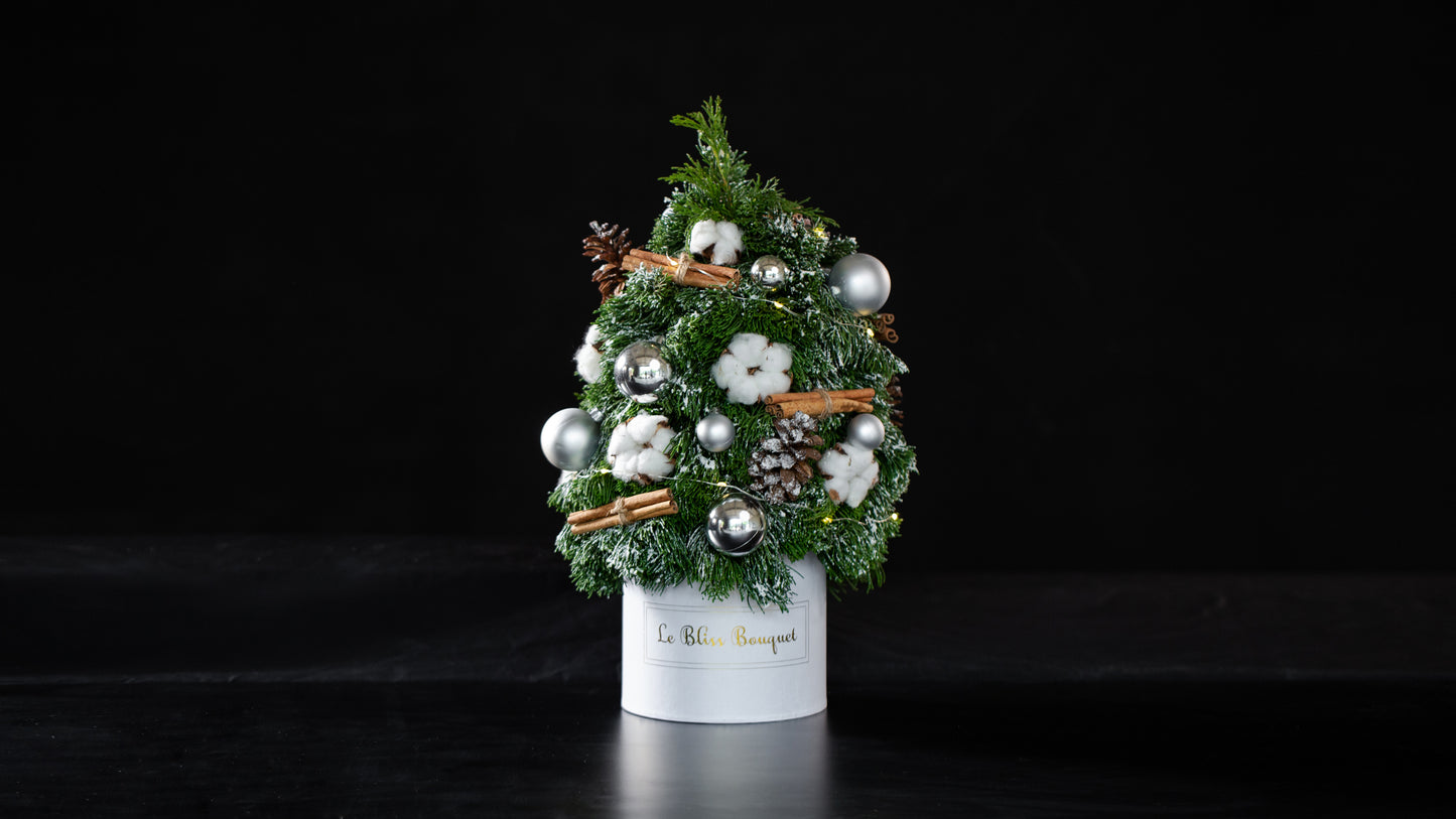 Fresh Christmas Tree Petite Bloombox