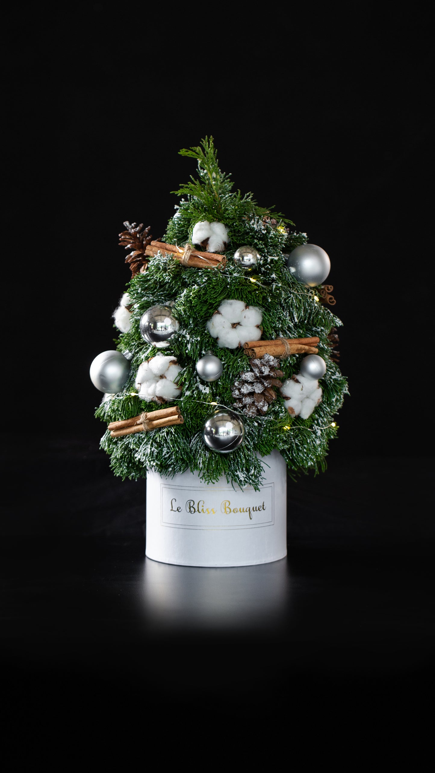 Fresh Christmas Tree Petite Bloombox