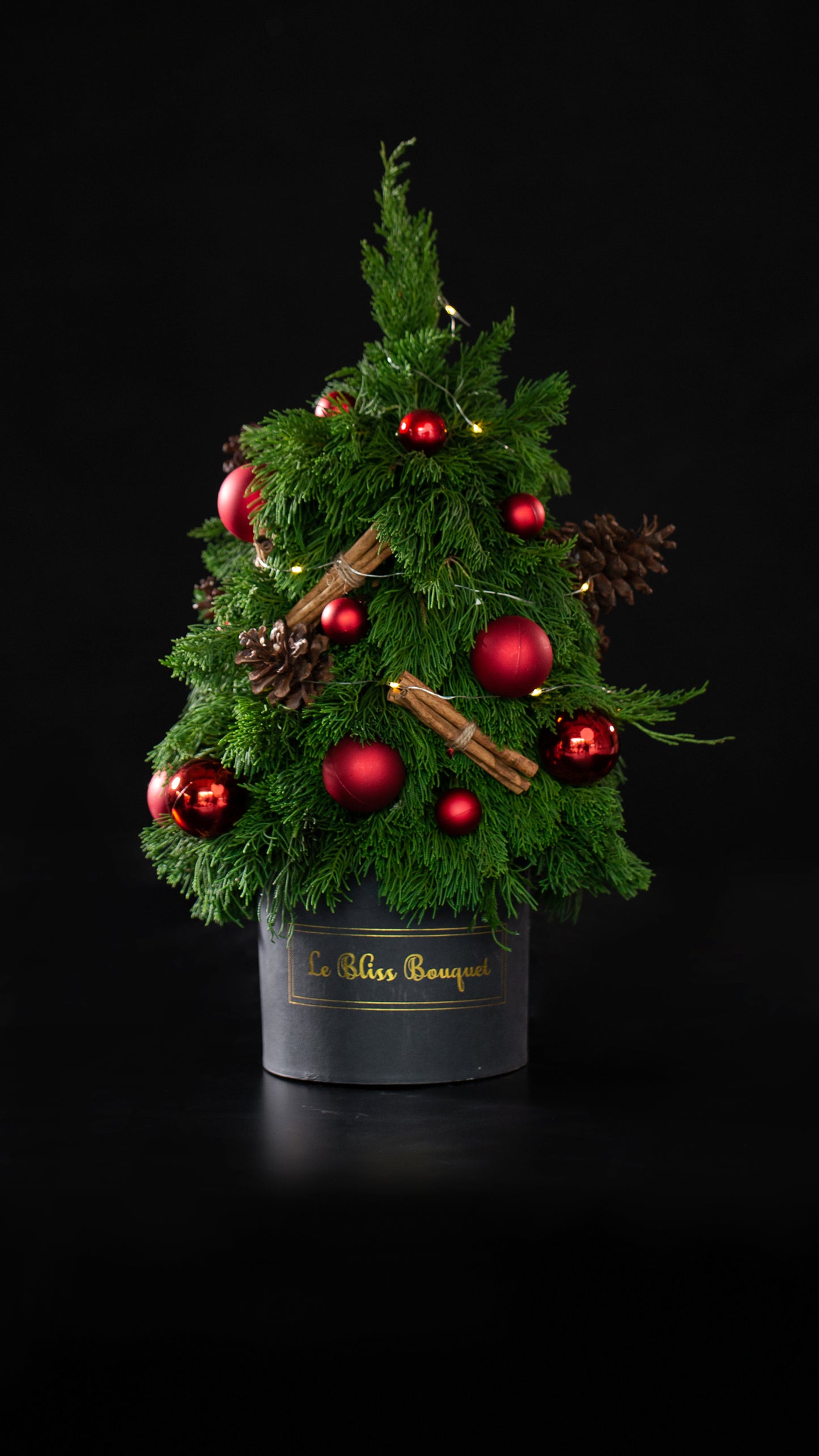Fresh Christmas Tree Petite Bloombox