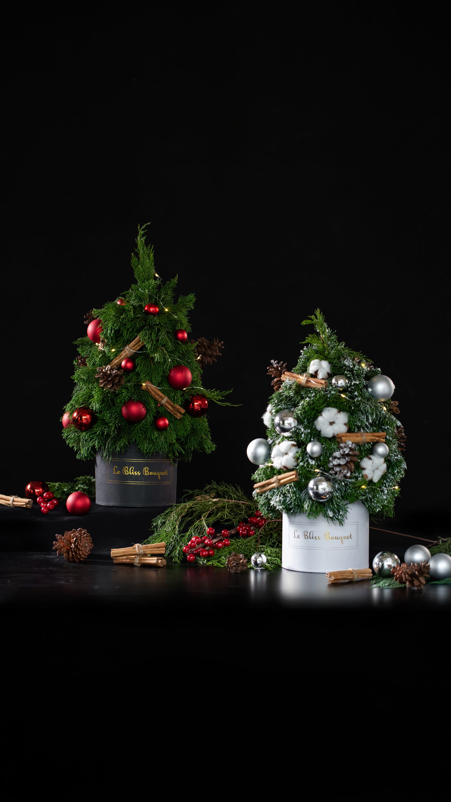 Fresh Christmas Tree Petite Bloombox