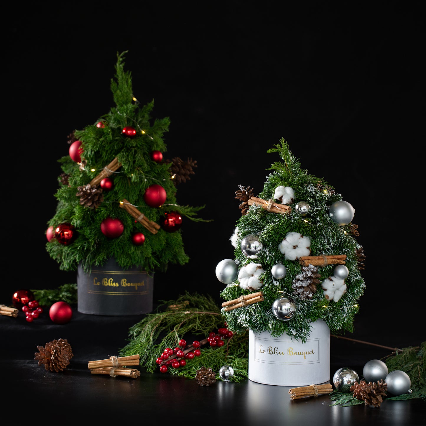 Fresh Christmas Tree Petite Bloombox