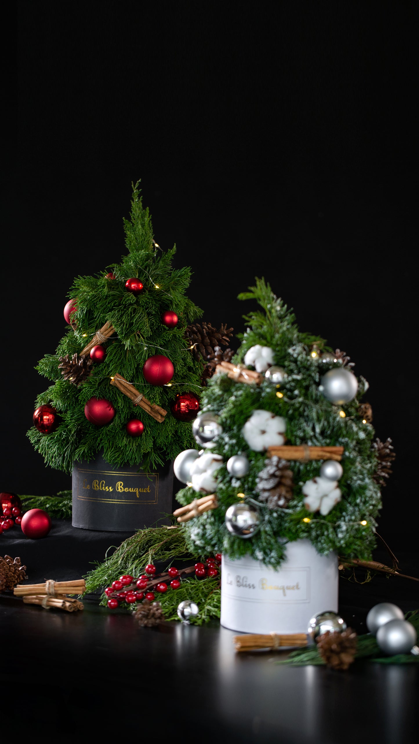 Fresh Christmas Tree Petite Bloombox