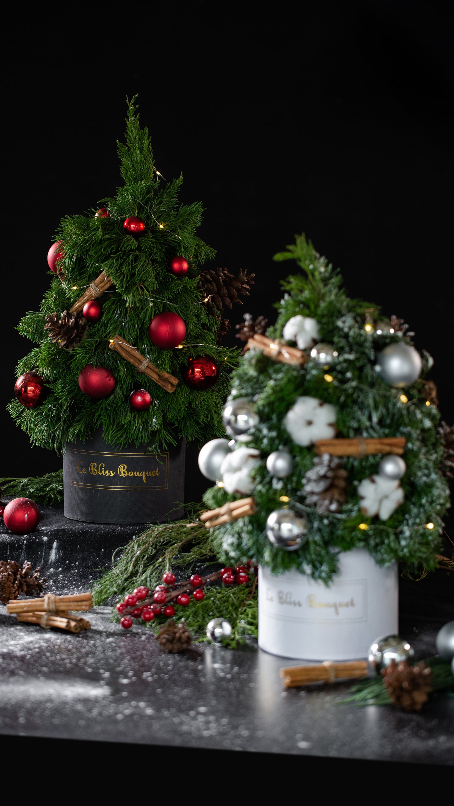 Fresh Christmas Tree Petite Bloombox