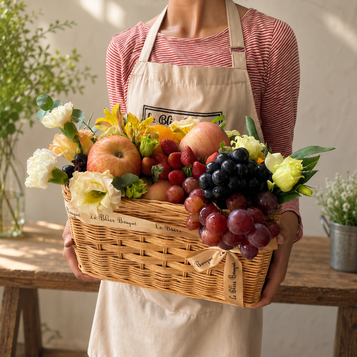 Flora Fruity Rattan Parcel