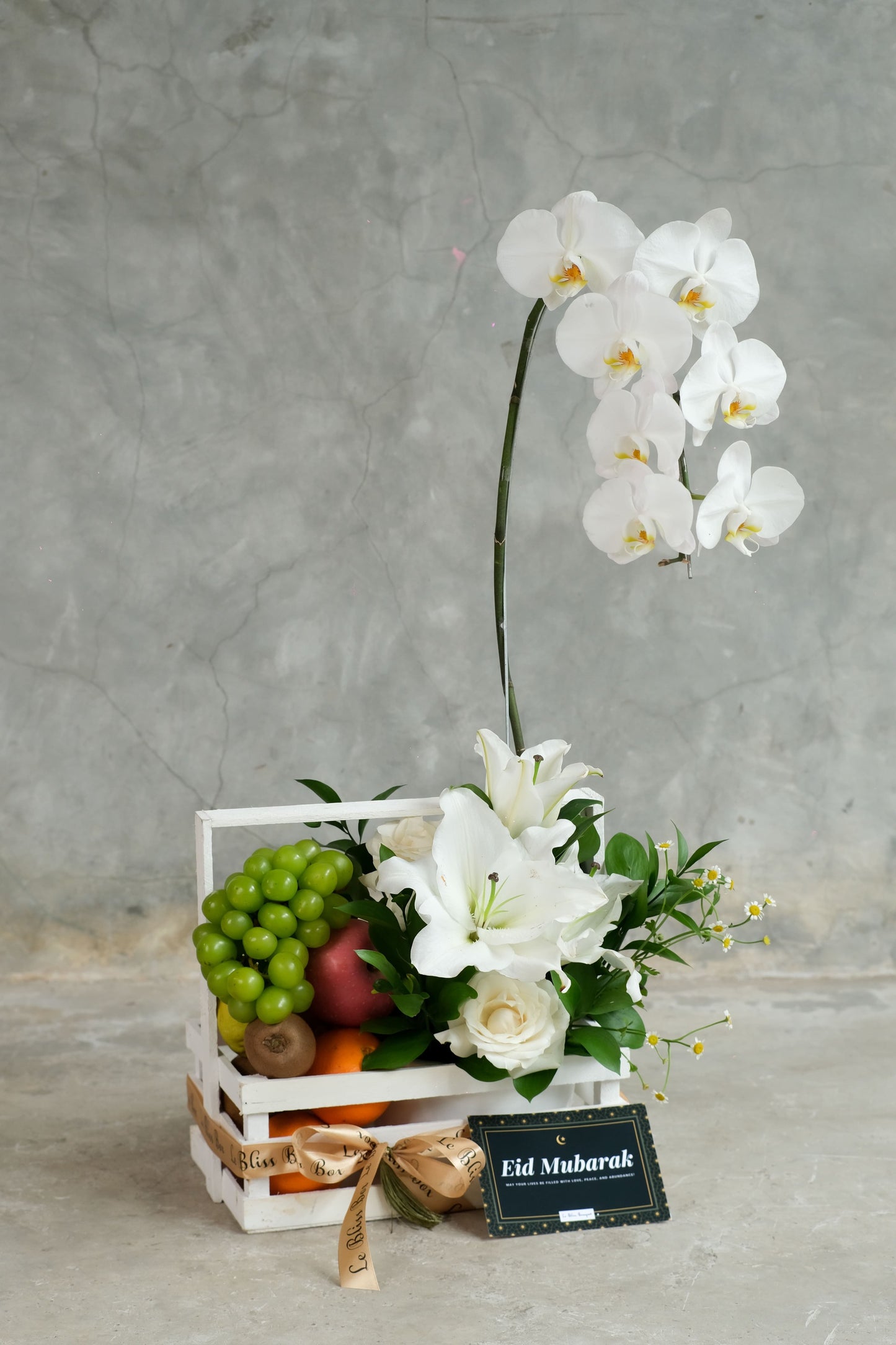 eid fitr Orchid fruit hamper by le bliss bouquet delivery jakarta area