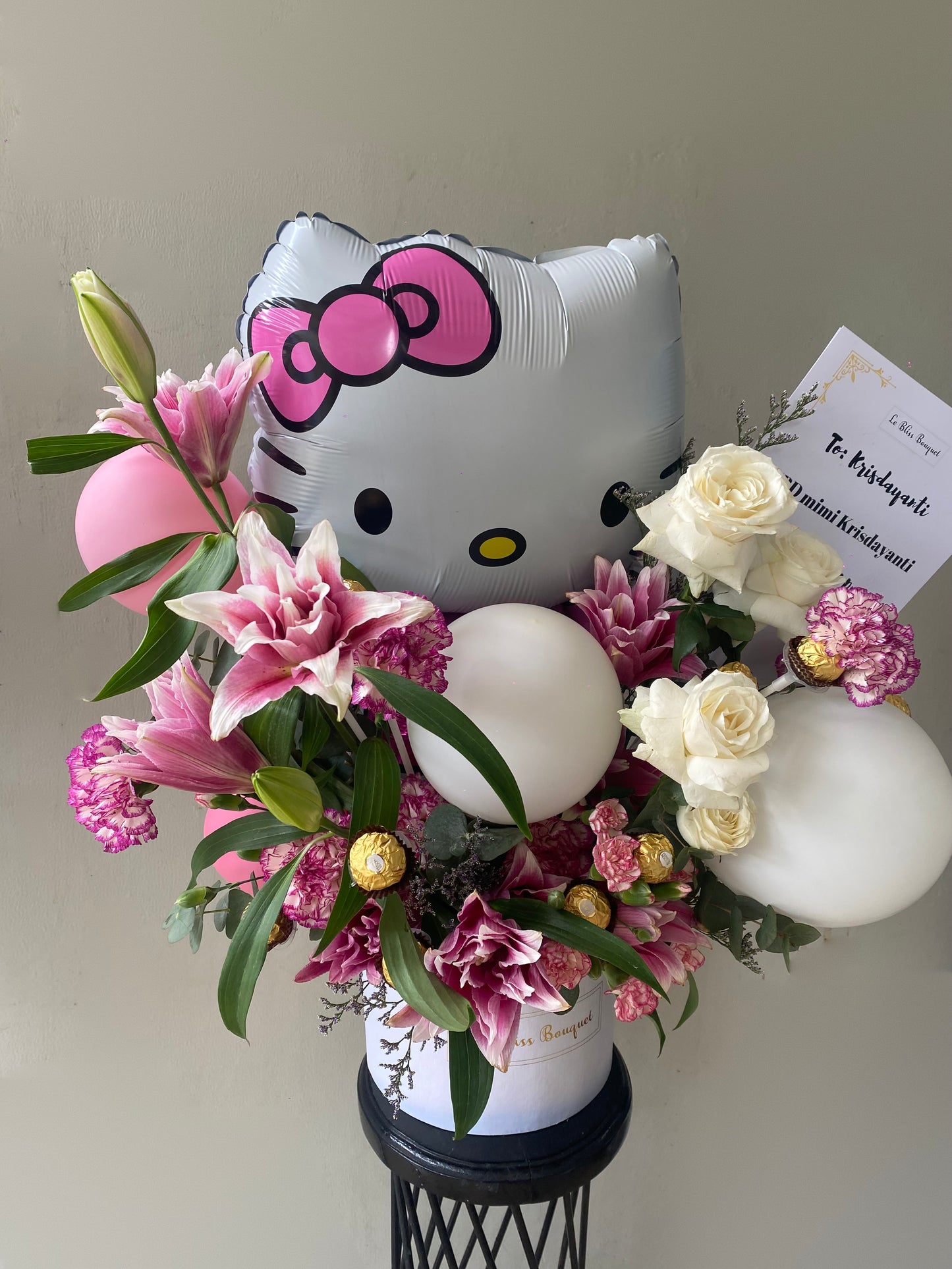 Hello Kitty Lily Balloon Bloombox
