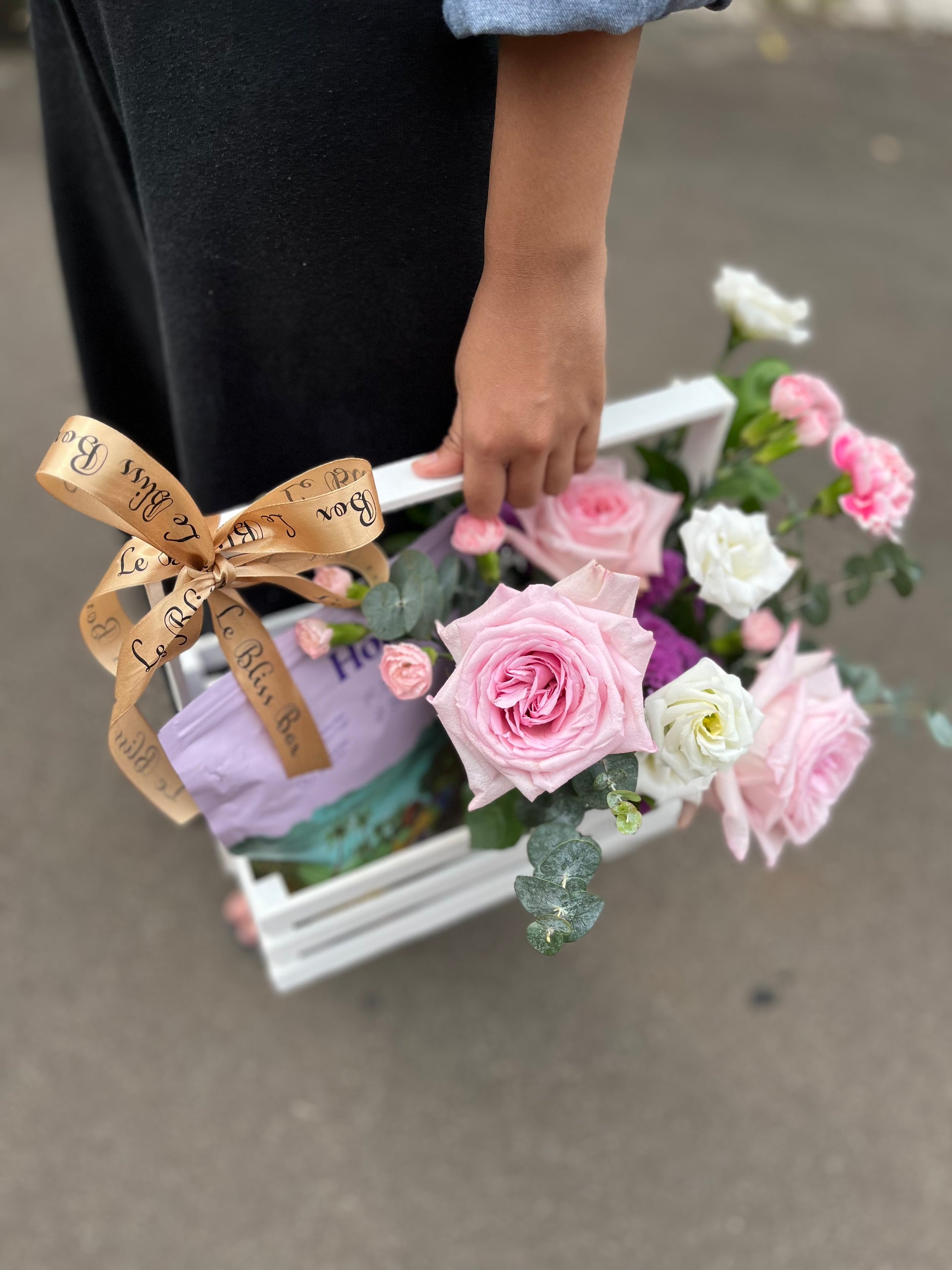Healthy Hotto Crate Basket Hamper