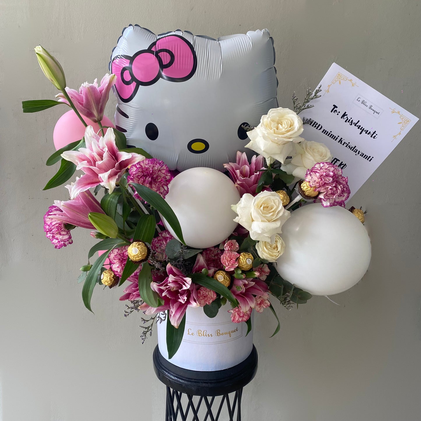 Hello Kitty Lily Balloon Bloombox