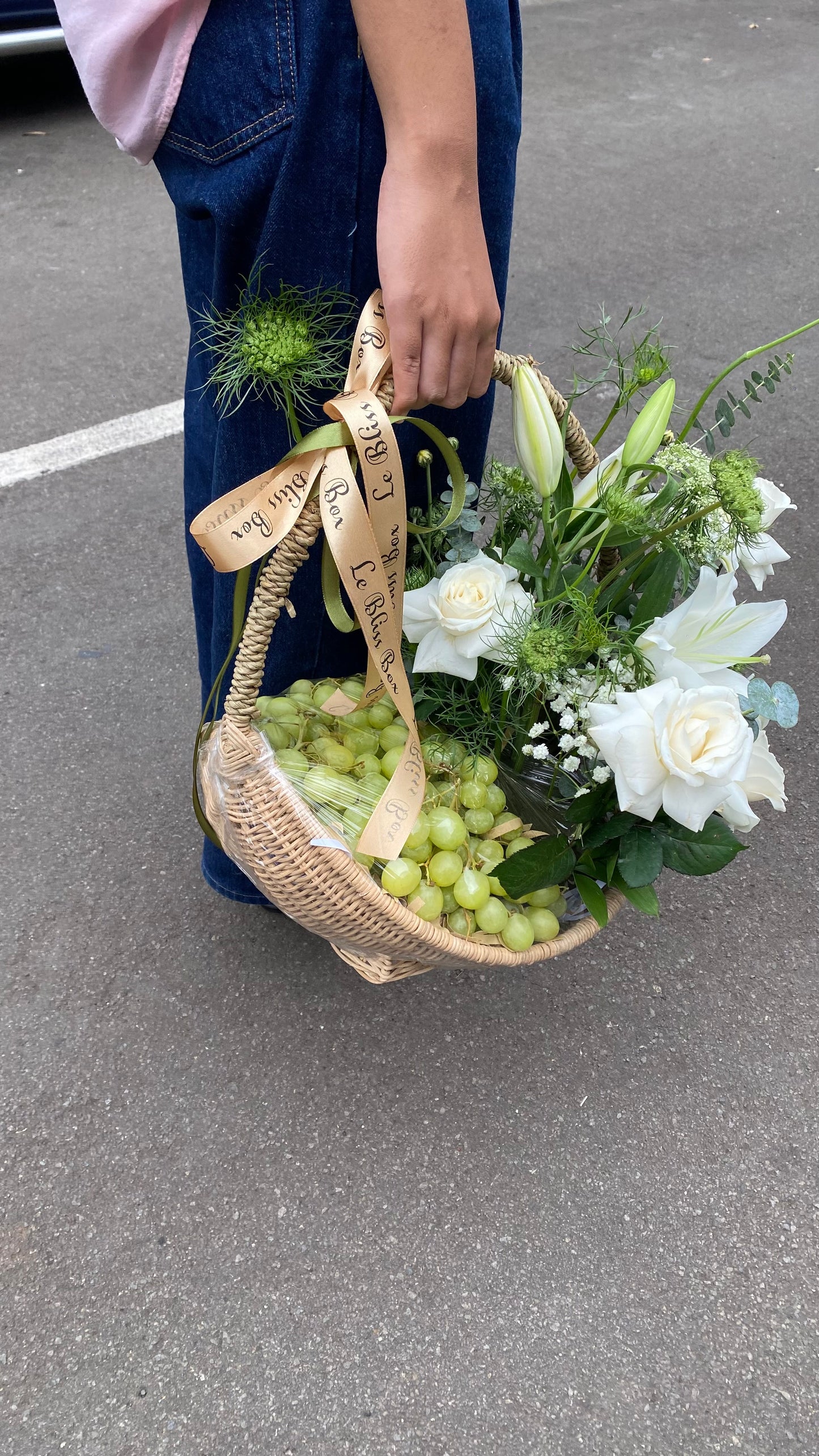 Fruit Hamper Jakarta | Green Grape Jakarta Bintaro BSD  Parcel Buah Jakarta, parcel buah surabaya, fruit hamper surabaya