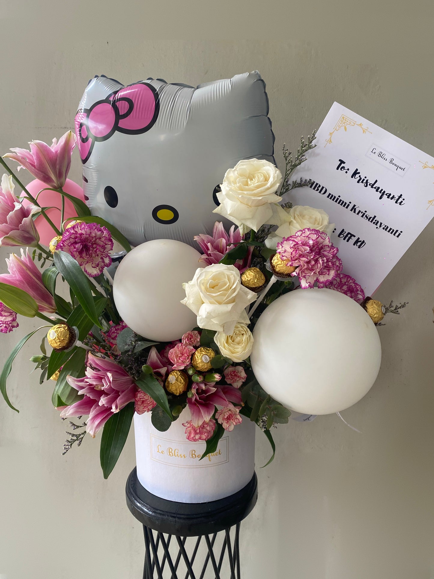 Hello Kitty Lily Balloon Bloombox