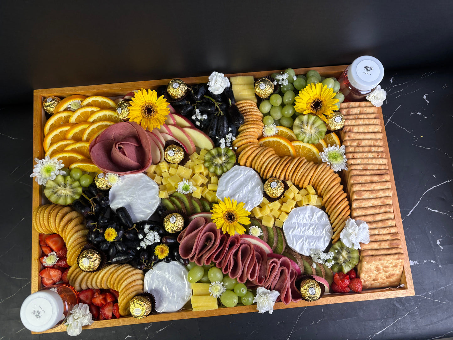 long cheese platter by Le bliss platter charcuterie board jakarta