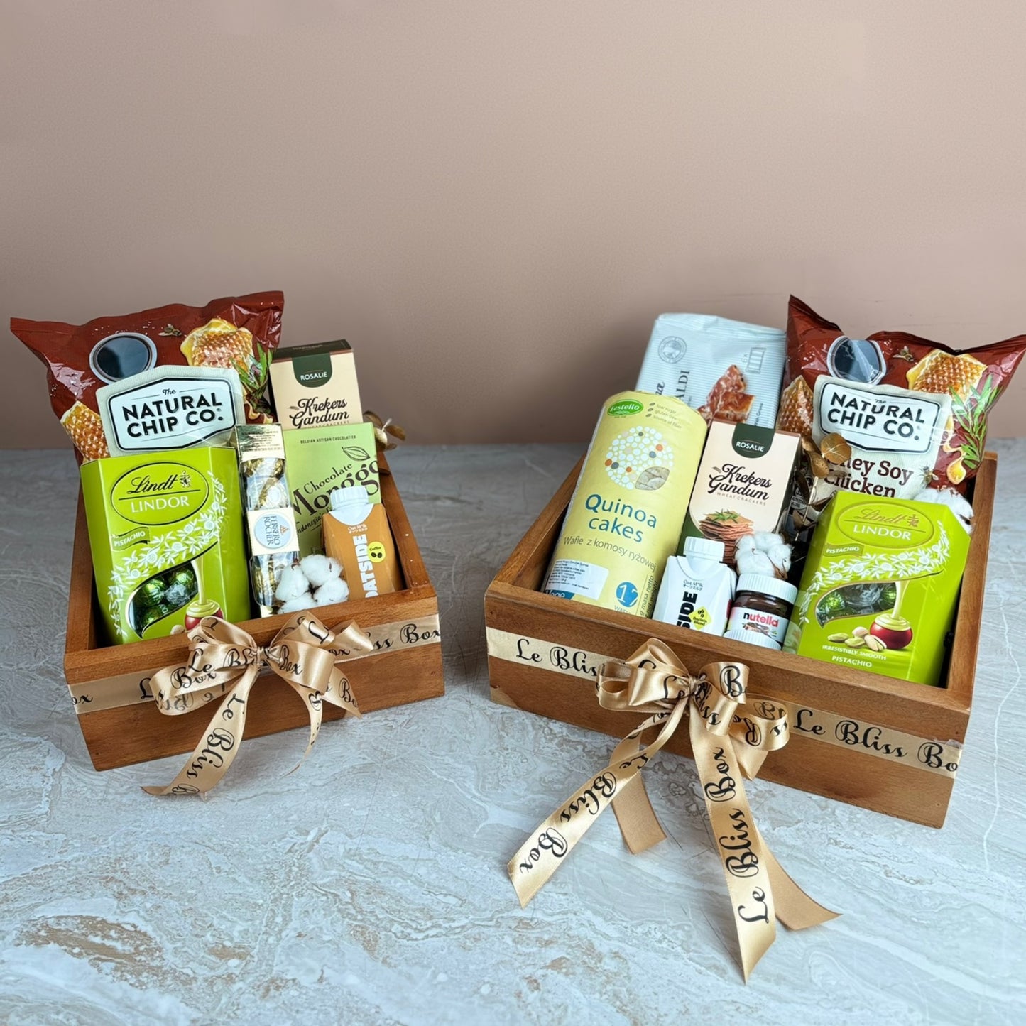 Wooden Gourmet Hamper