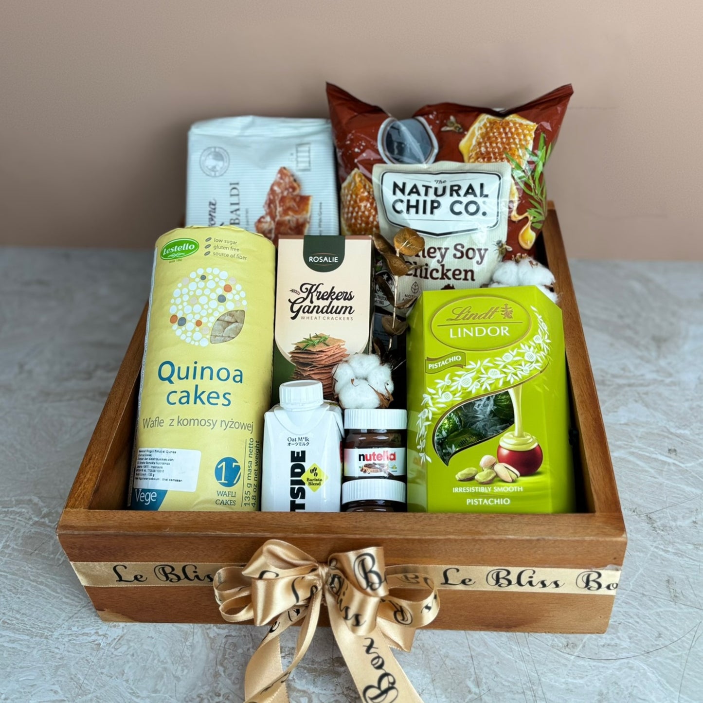 Wooden Gourmet Hamper