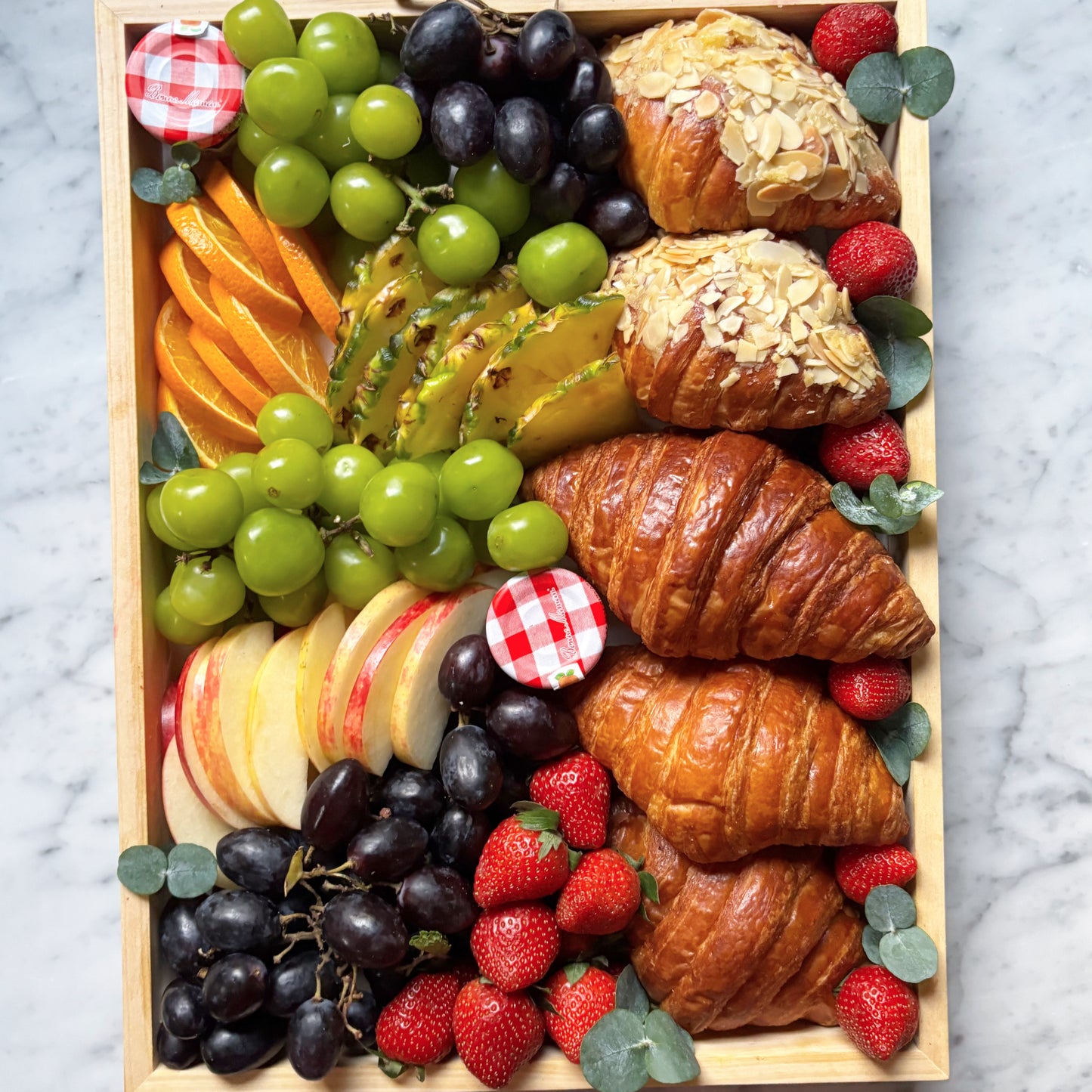 Croissant Fruit Platter