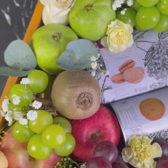 cookies and fruit hamper jakarta delivery for ramadan eid fitr