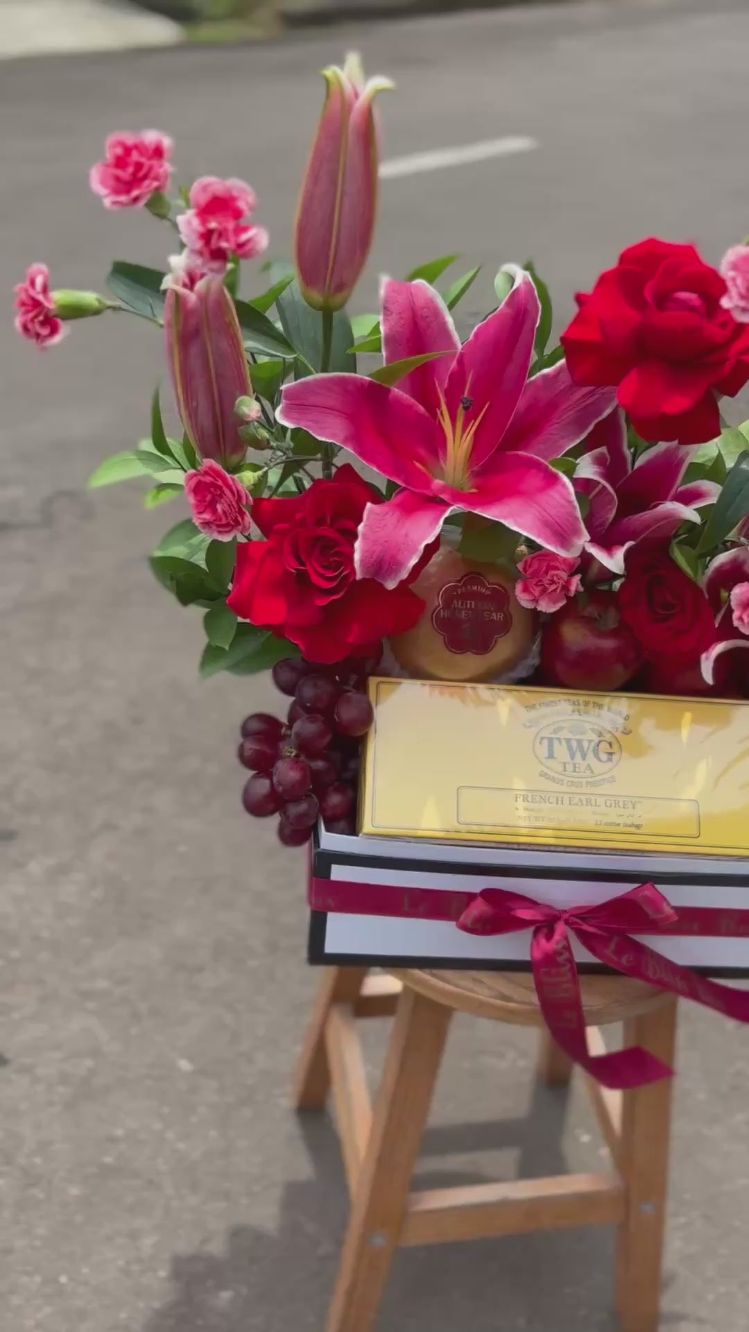 TWG Tea Hamper by Le Bliss Box. jakarta delivery