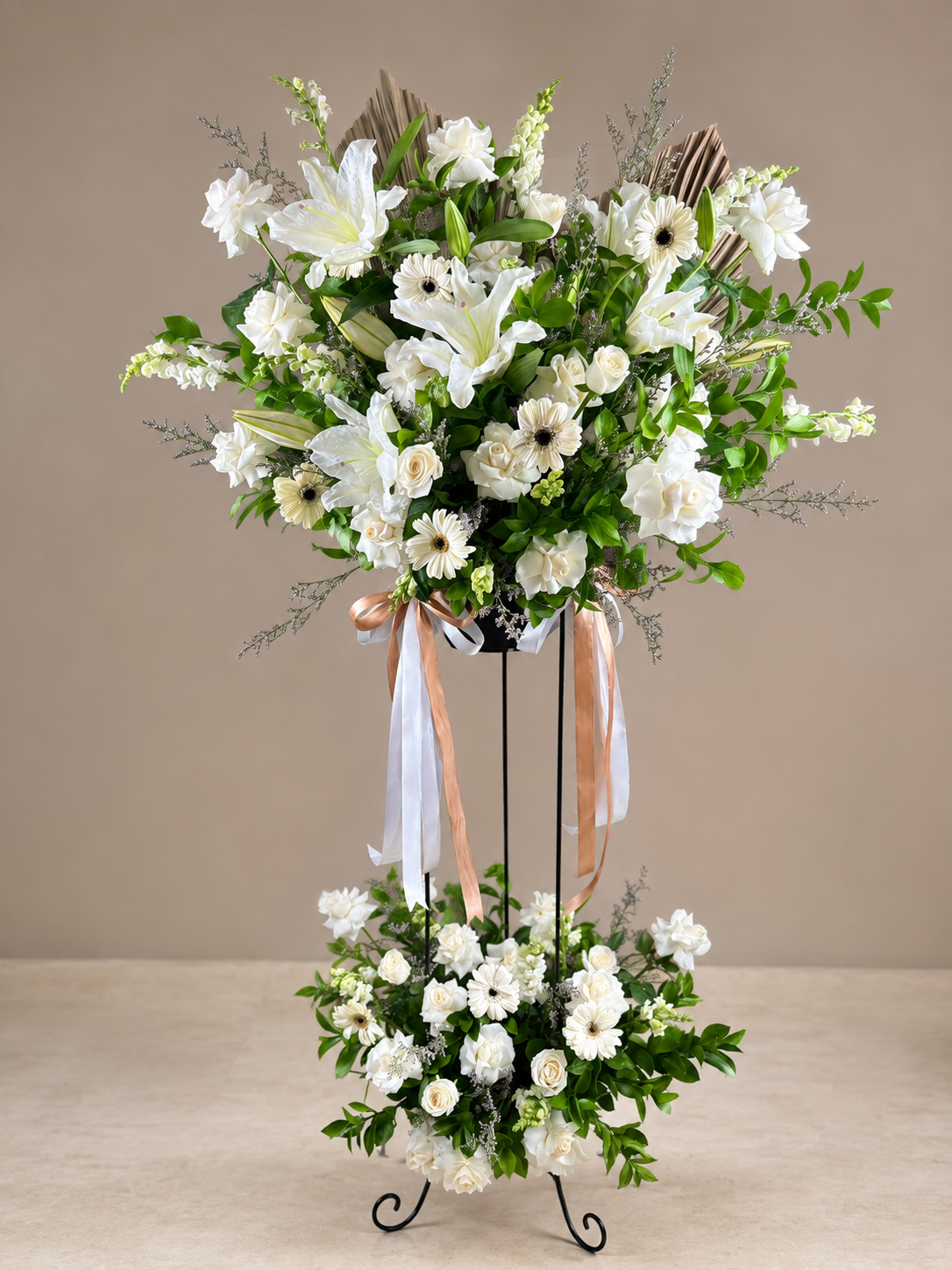 Ivory Majesty Standing Flower
